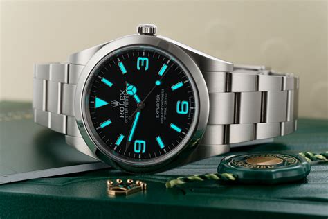 rolex explorer latest model